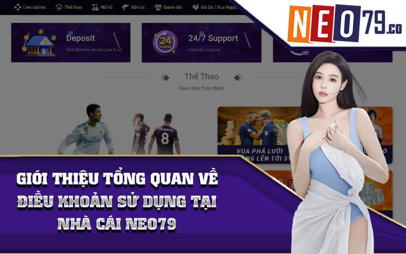 Giới thiệu tổng quan về điều khoản sử dụng tại nhà cái Neo79