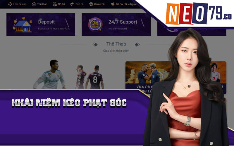 Khái niệm kèo phạt góc